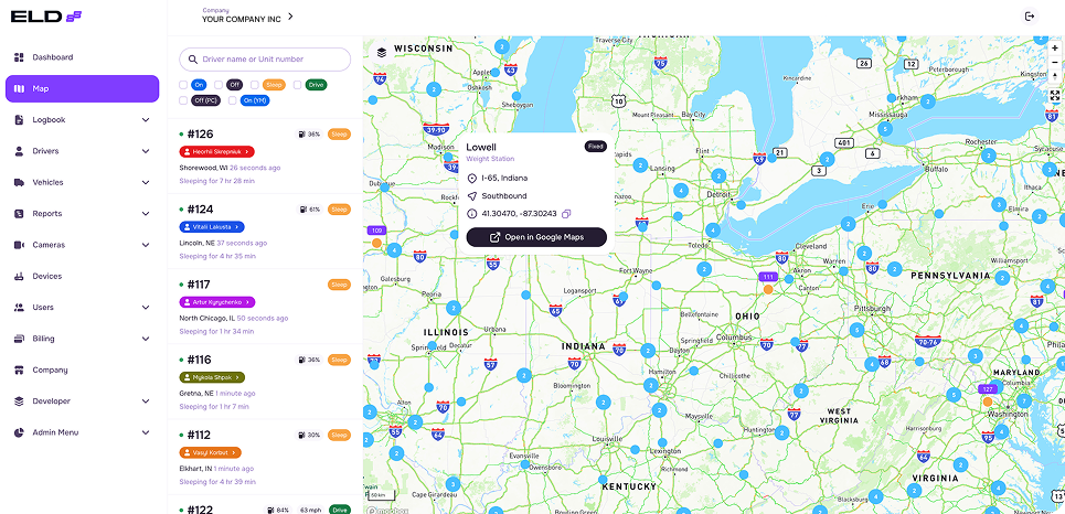 Eld live map preview